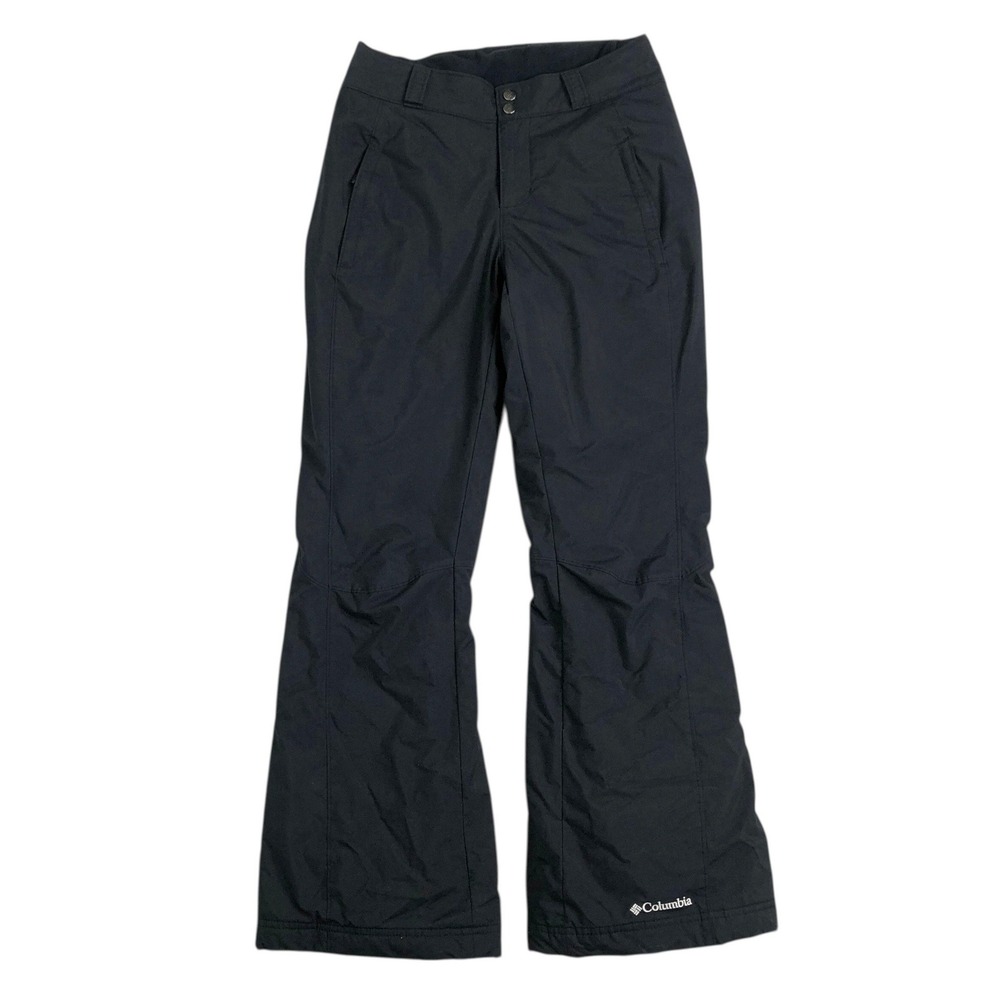 Columbia Womens Snow Pants Size XS Insulated Waterproof Black Ski Snowboard